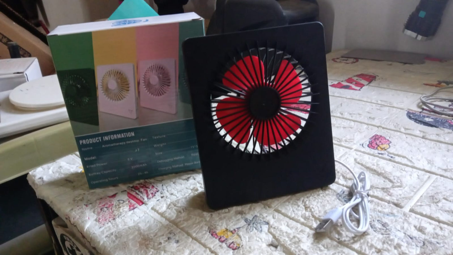 Portable Desk Fan β 1 Speed Setting, Personal Table Fan for Office (1 Pc)