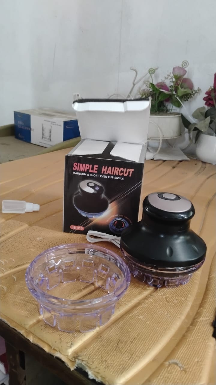 Rechargeable Electric Hair Cutting Machine (1 Pc)