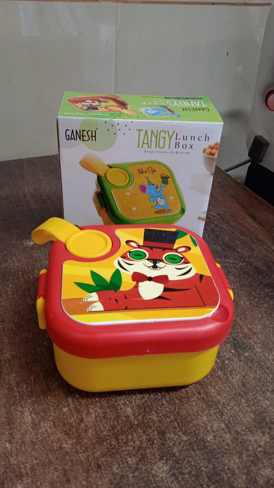Ganesh Tangy Kids Stainless Steel Lunch Box