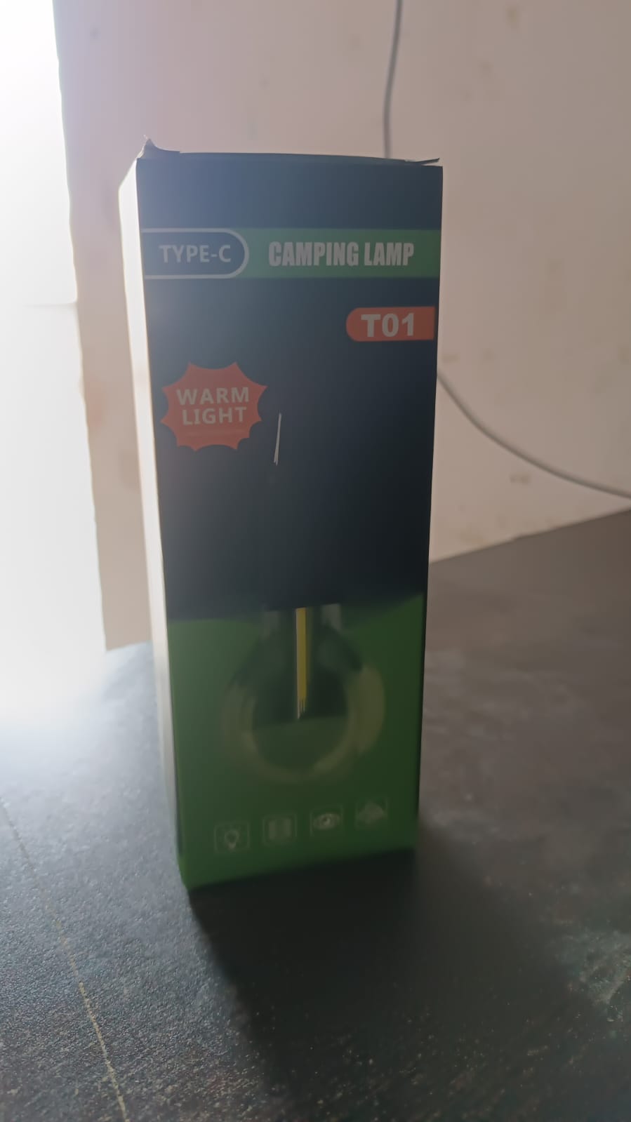 Rechargeable LED Camping Lantern β 3 Modes, Portable with Clip Hook (1 Pc)