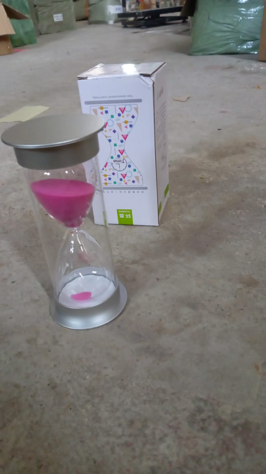 45-Minute Green Sand Timer β Hourglass Time Management Tool (Color: Green)