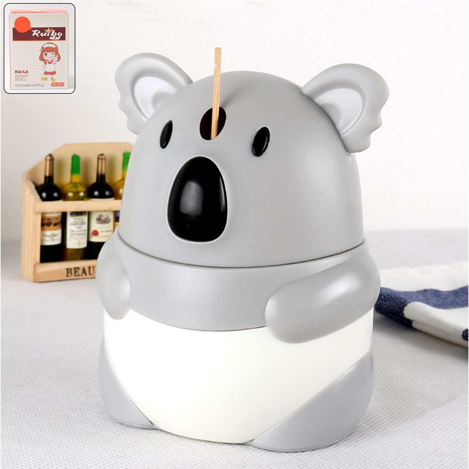 Toothpick Holder Dispenser