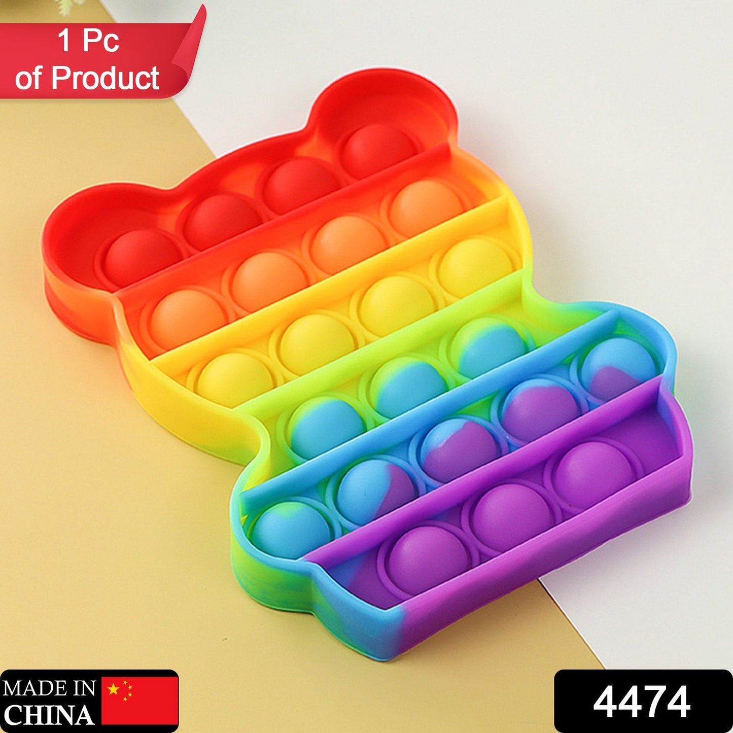 Rainbow Bear  It toy