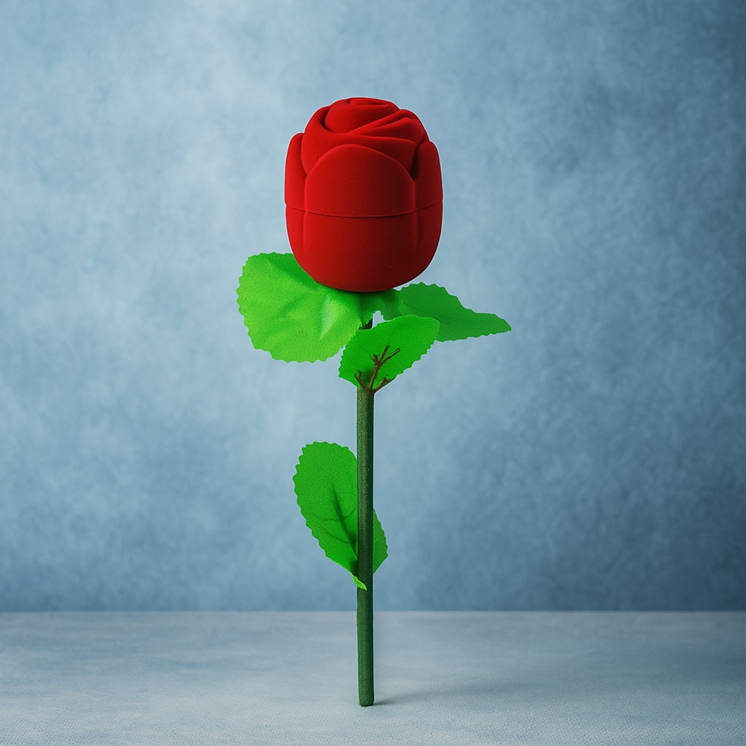 Artificial Rose Ring Gift Box