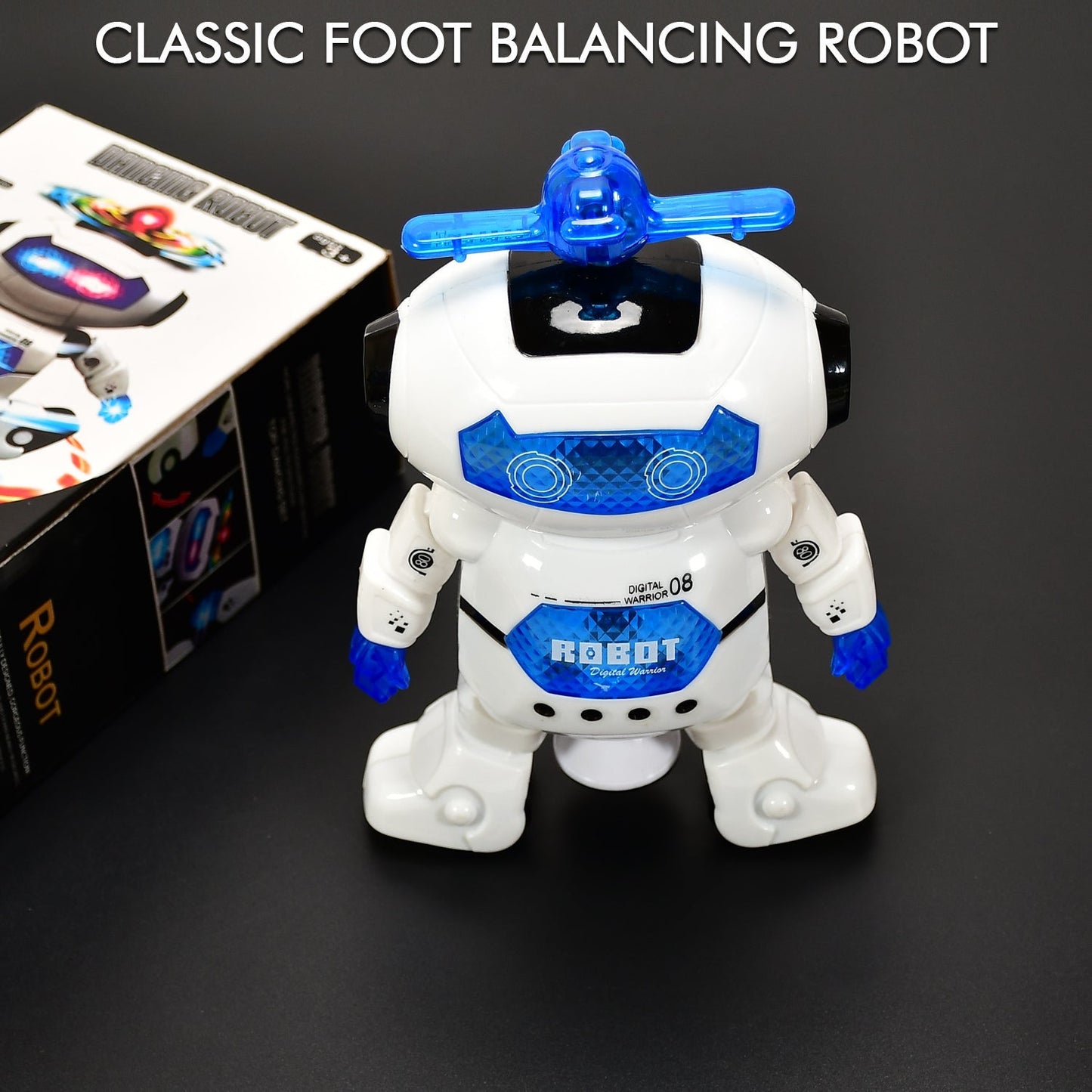 Dancing Robot with 3D Lights