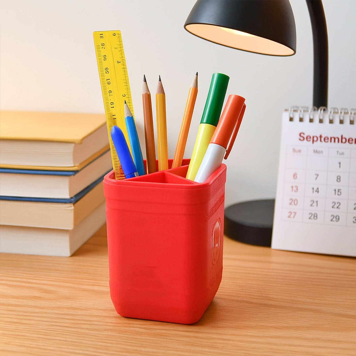 Multi section pen stand
