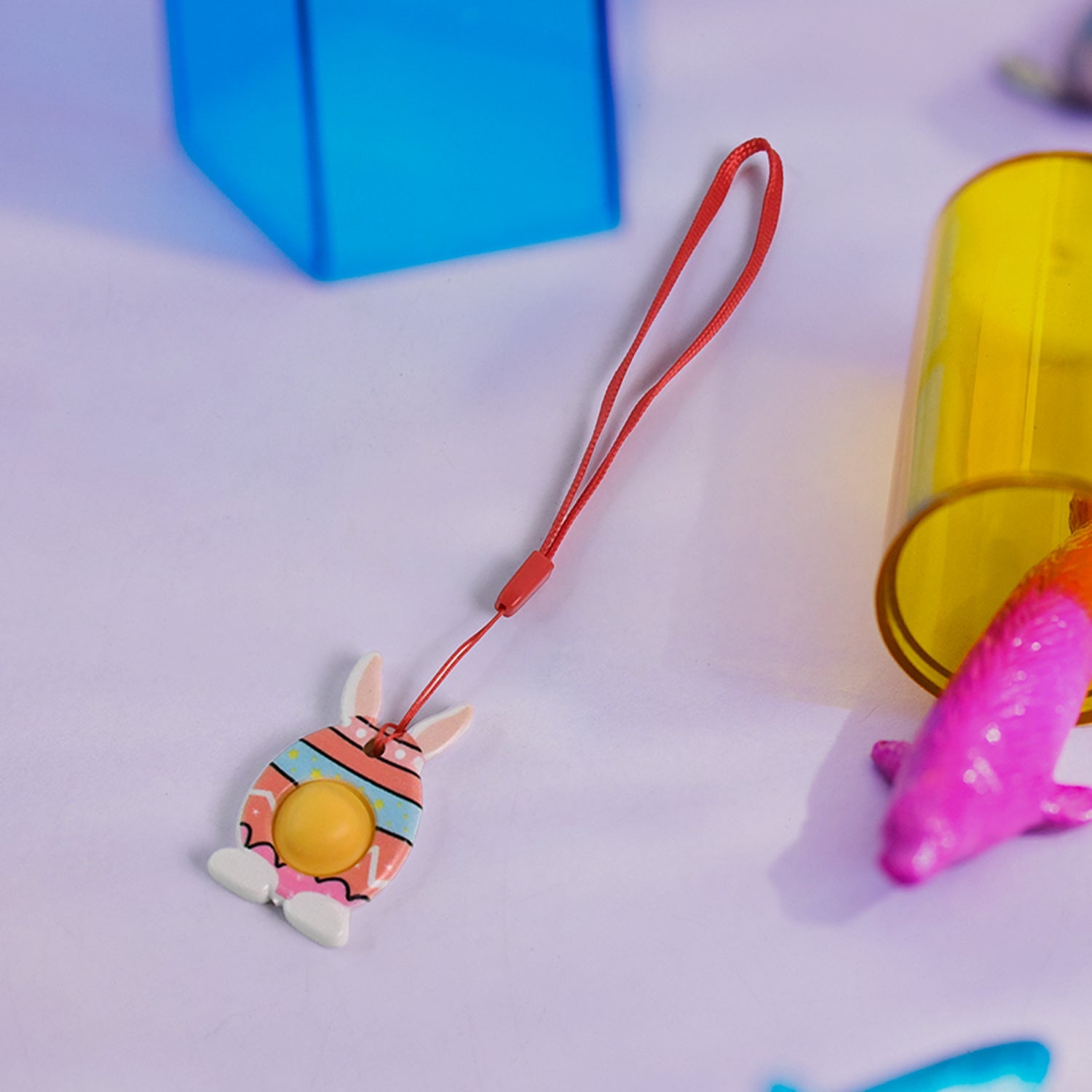 Cute Rabbit Push Bubble Toy