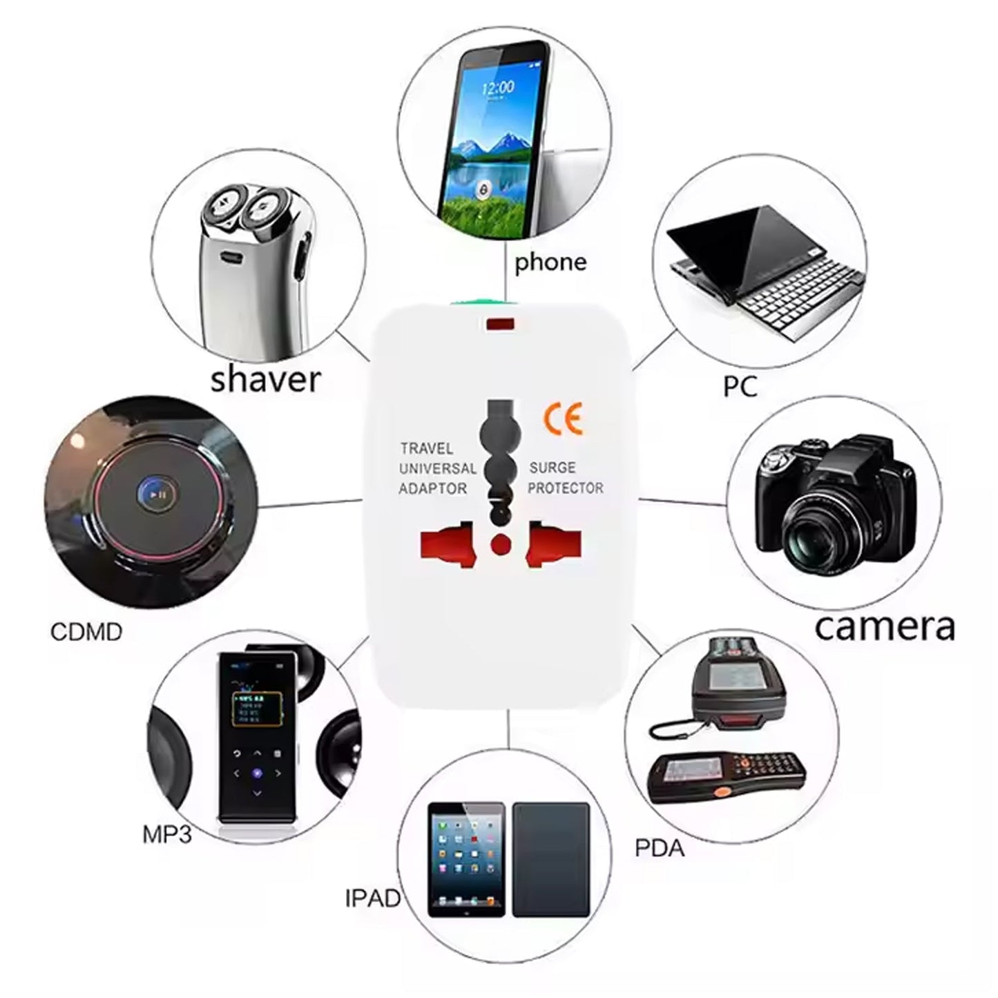 Universal Travel Adapter - International Multipurpose