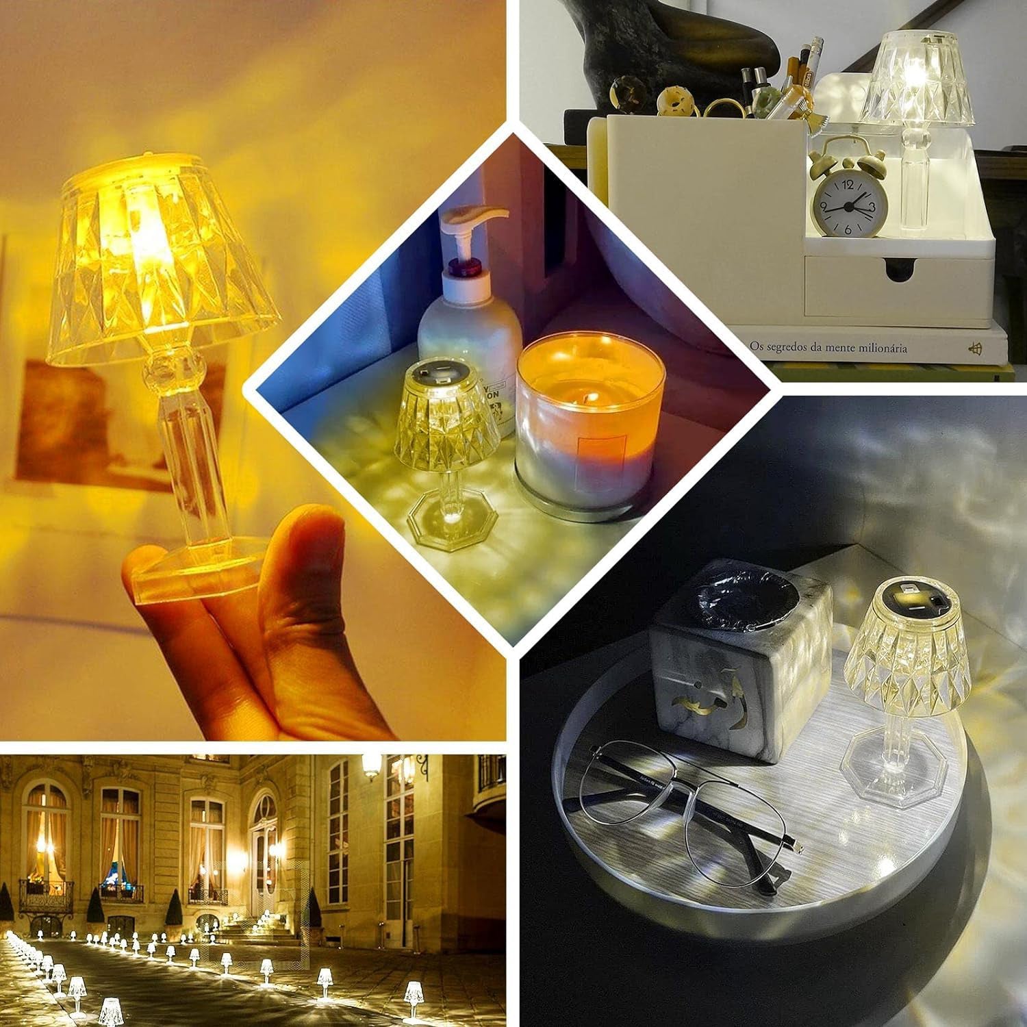 Acrylic LED Desk Lamps