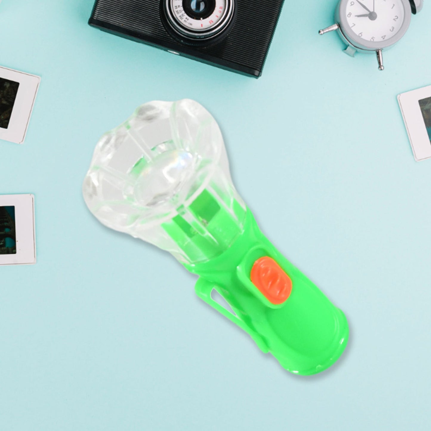 Small Plastic LED Torch – Cute & Handy Pocket Flashlight for Kids (1 Pc)