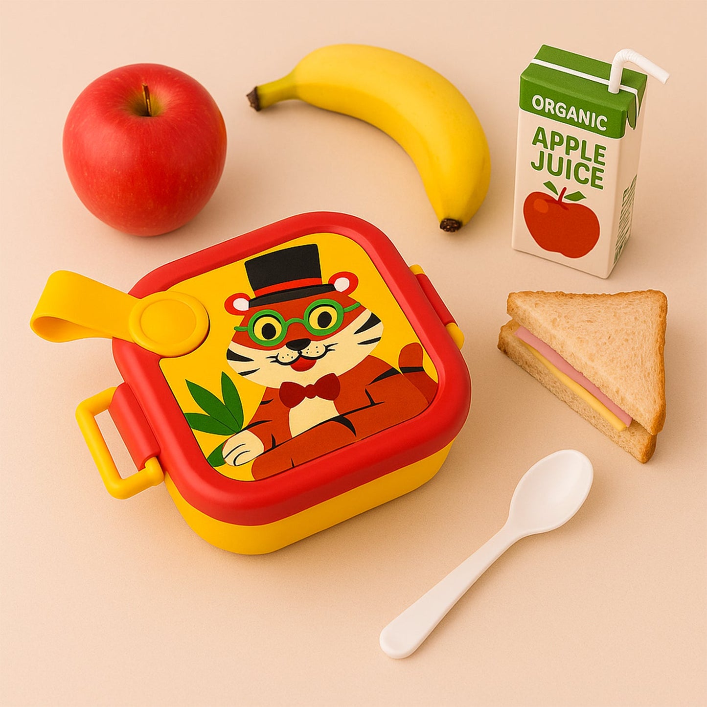 Ganesh Tangy Kids Stainless Steel Lunch Box