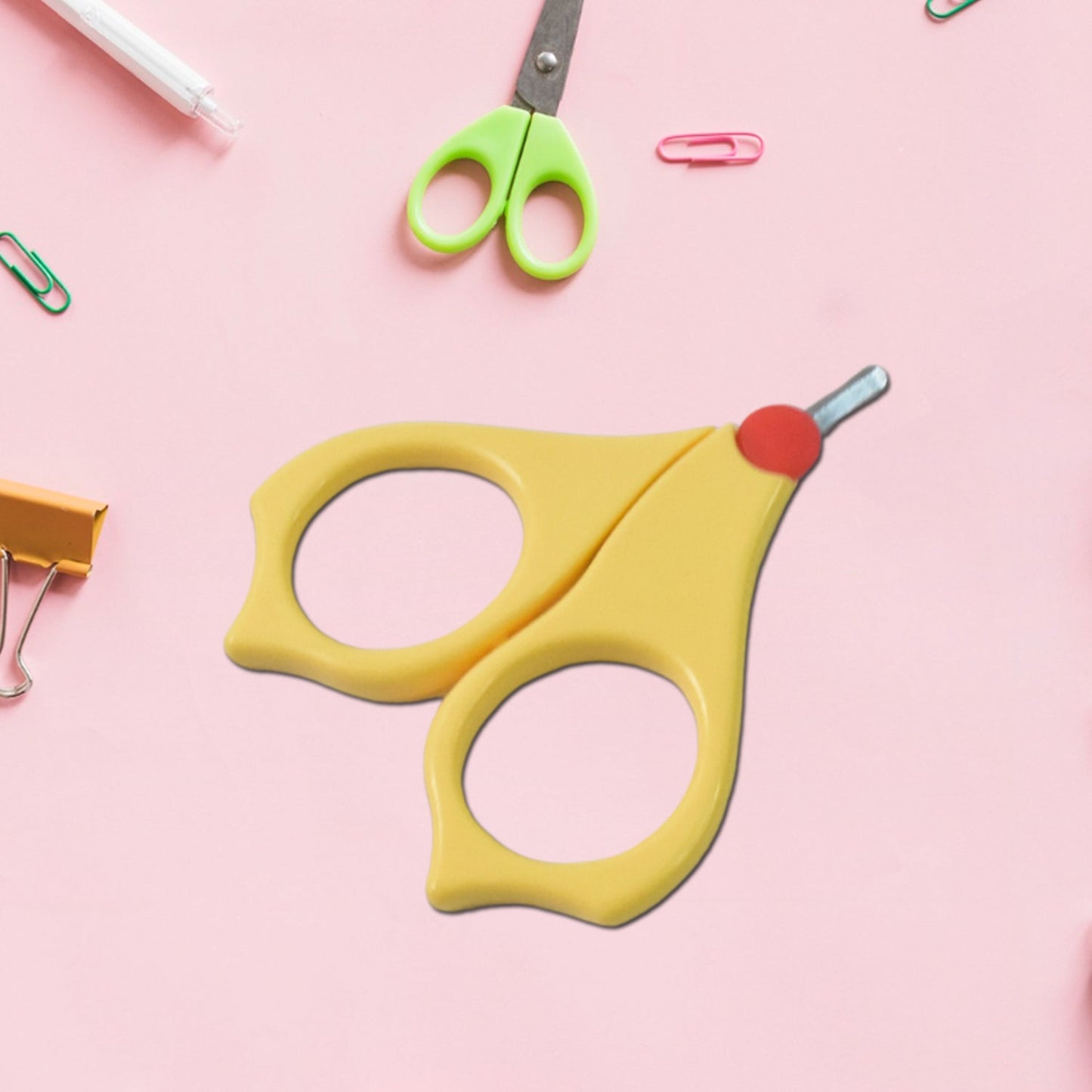Baby Safety Nail Cutter Scissors for Safe Nail Clipping (1 Pc)