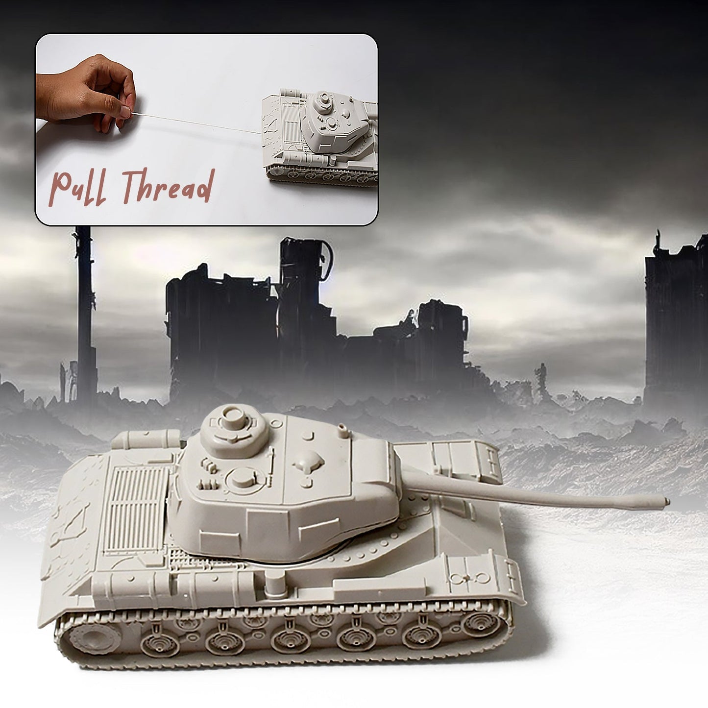 Soviet T54 Tank Miniature Model – Military Simulation Armor Collectible
