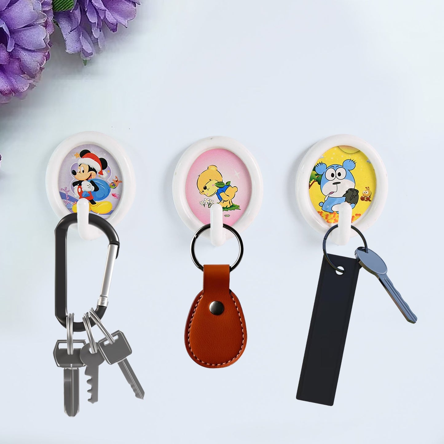 Multipurpose Wall Hooks: Kitchen, Bathroom, Door Hangers