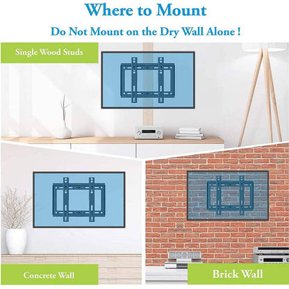 Universal Heavy Duty Adjustable Metal LED LCD TV Wall Mount Bracket