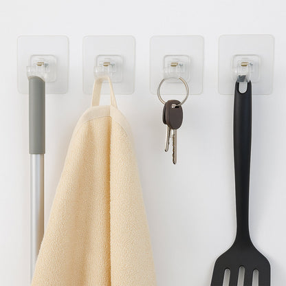 Uni Grip Transparent Stick-On Holder