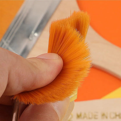 Nylon Pine Painting Brush Set – Dusting & Wall Paint Brushes (6 Pc Set)