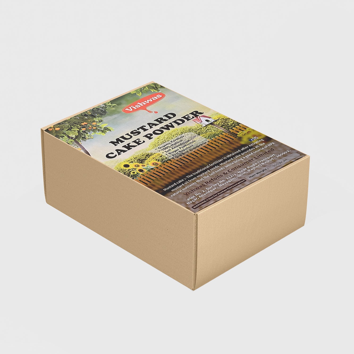 Pot Nurture Mustard Cake Feed