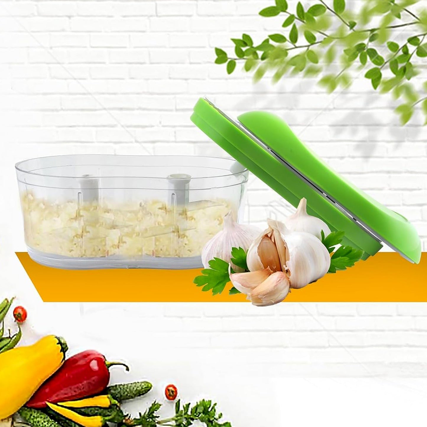Garli Mate Push Chopper