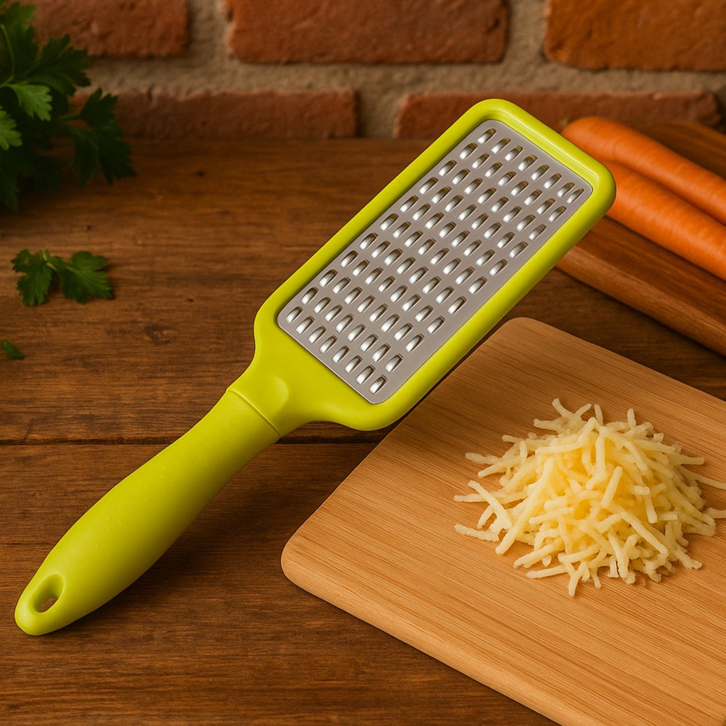 Stainless Steel Vegetables & Fruits Shredder for Kitchen Cheese Grater (1 Pc)