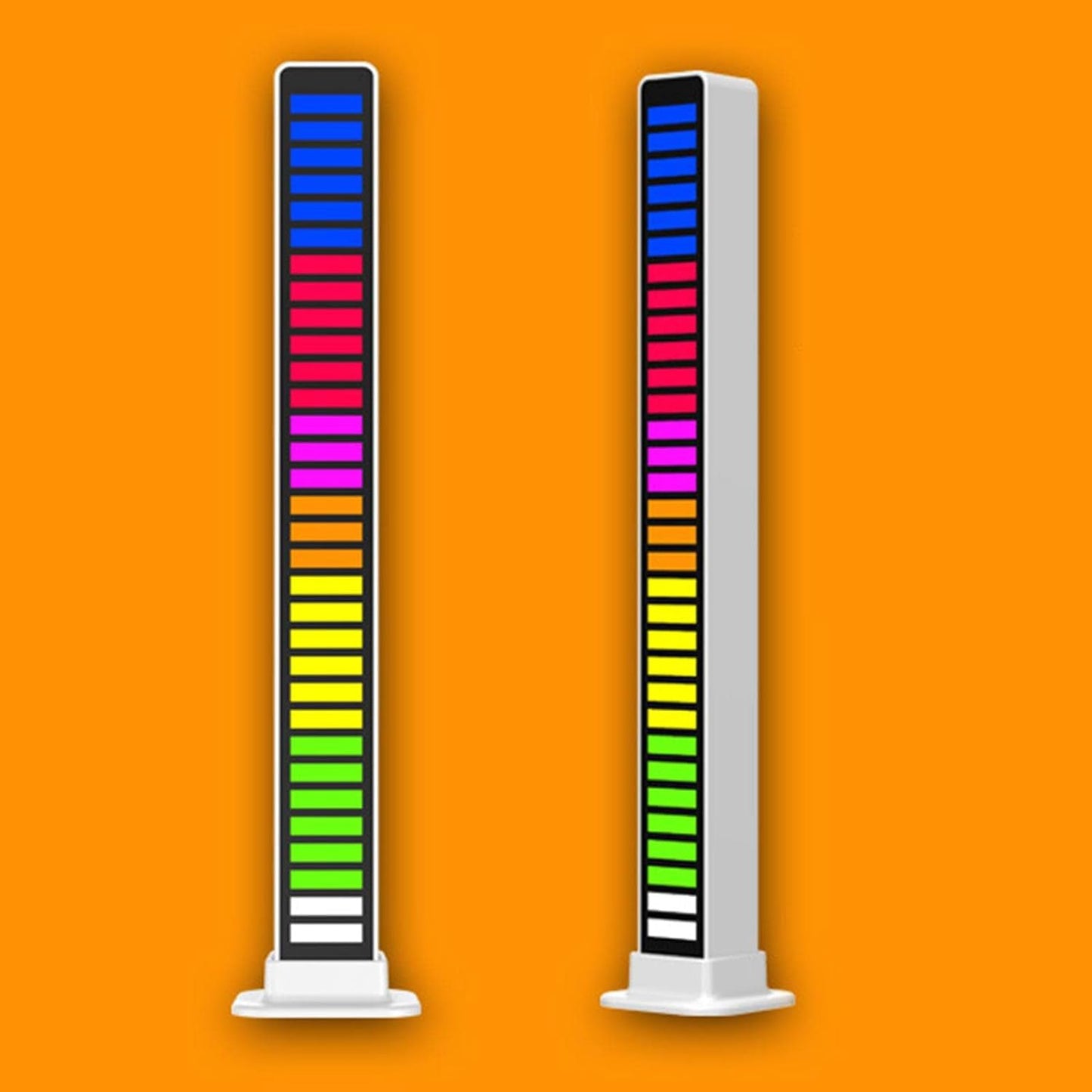 RGB Rhythm Lights 32 Color Voice-Activated LED Ambient Light for Car & Home
