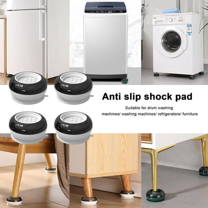Anti Vibration Pads for Washing Machine,  (4 pcs Set)