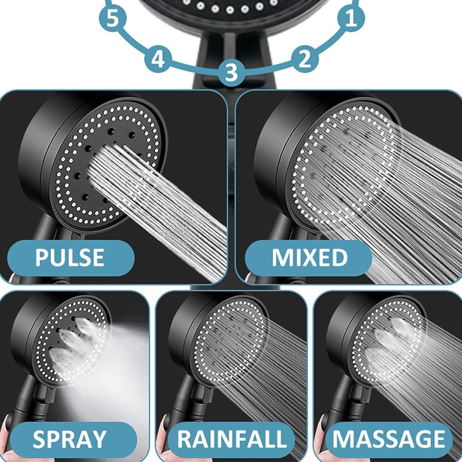 Quick Spray Jet Shower