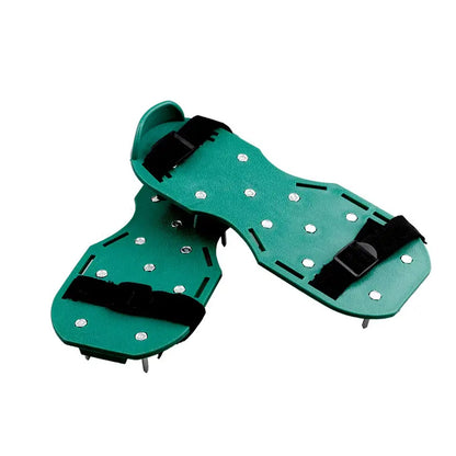 Garden Lawn Aerator Sandals – Spiked Grass Aerator Shoes for Yard & Patio