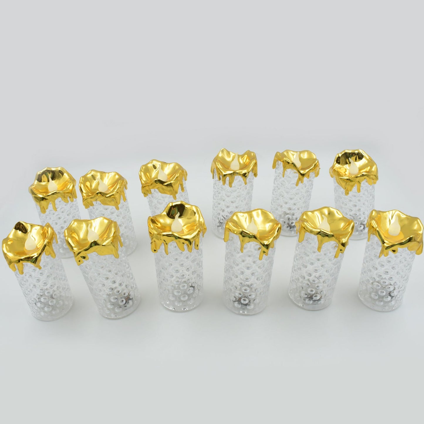 LED Flameless Golden Candle