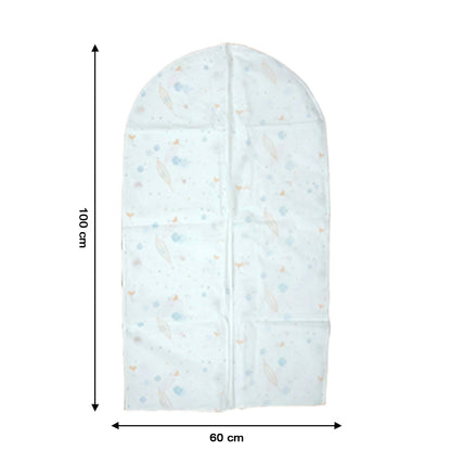 Pack of 5 Hanging Garment Cover Bags (60 × 100 cm)