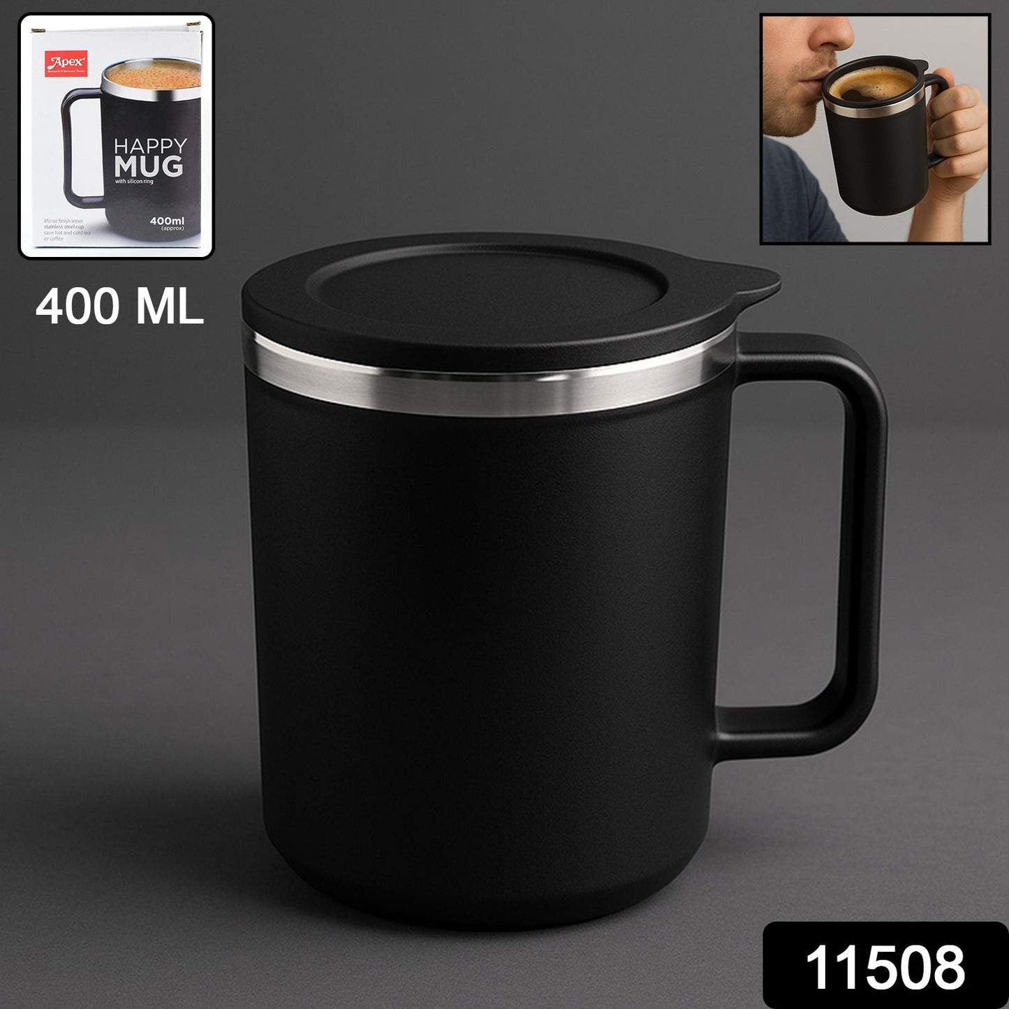Happy Mug by Apex