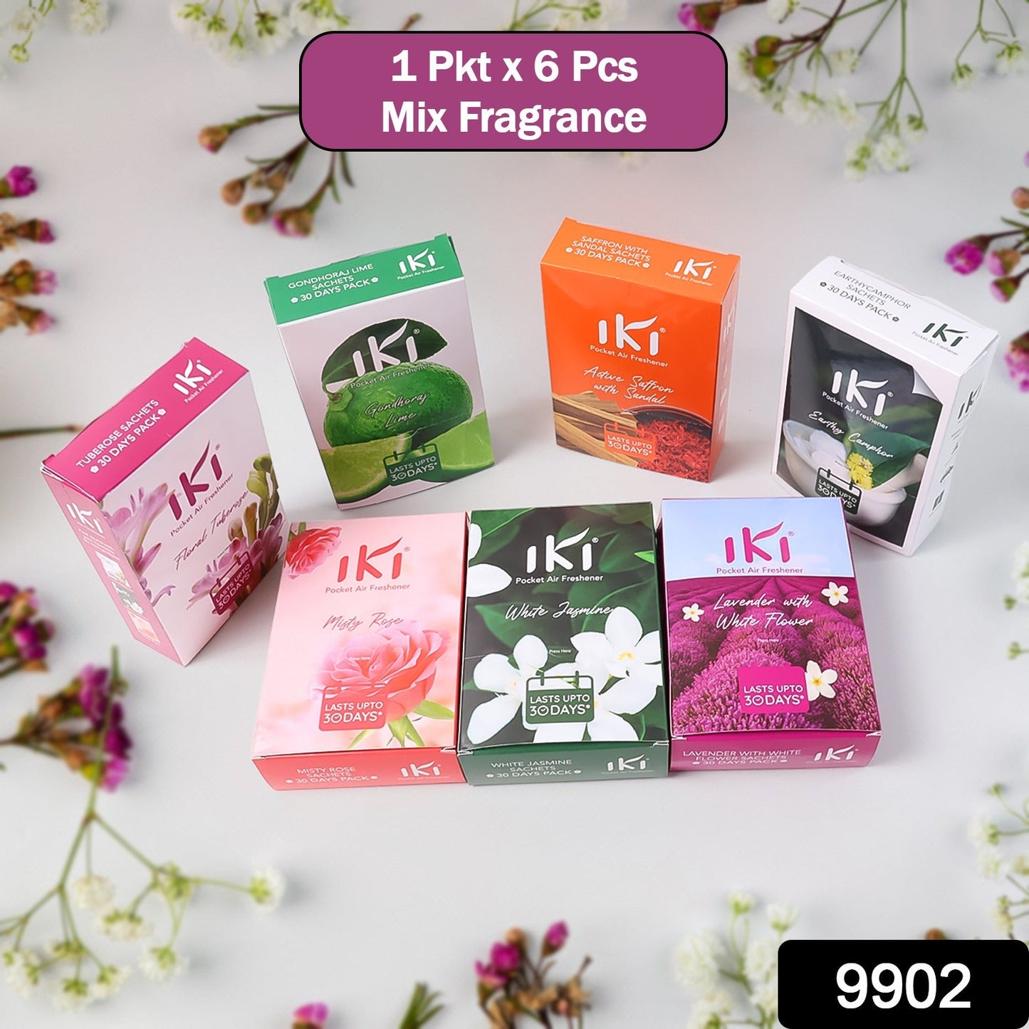 Room fragrance sachets