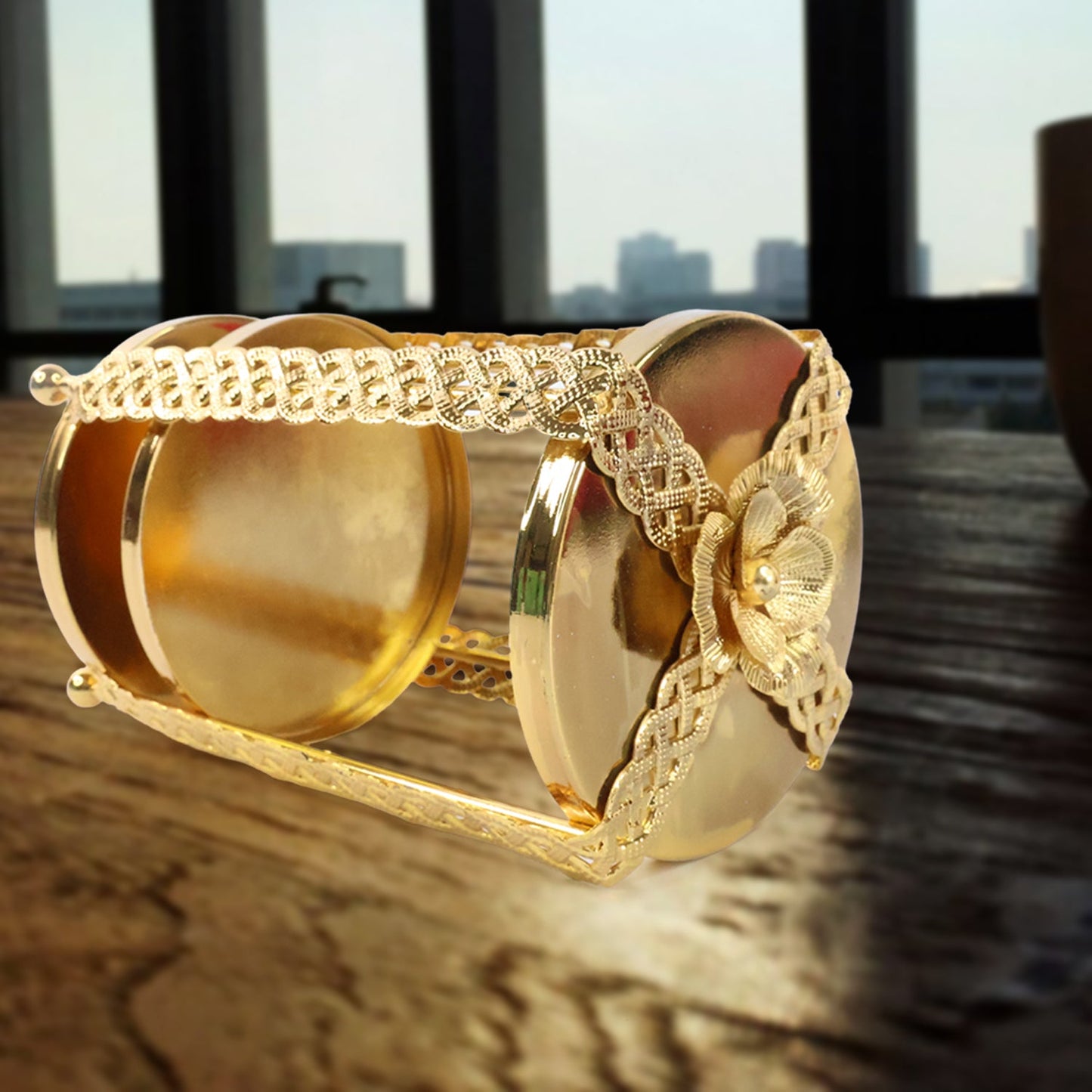 Golden Candle Stand