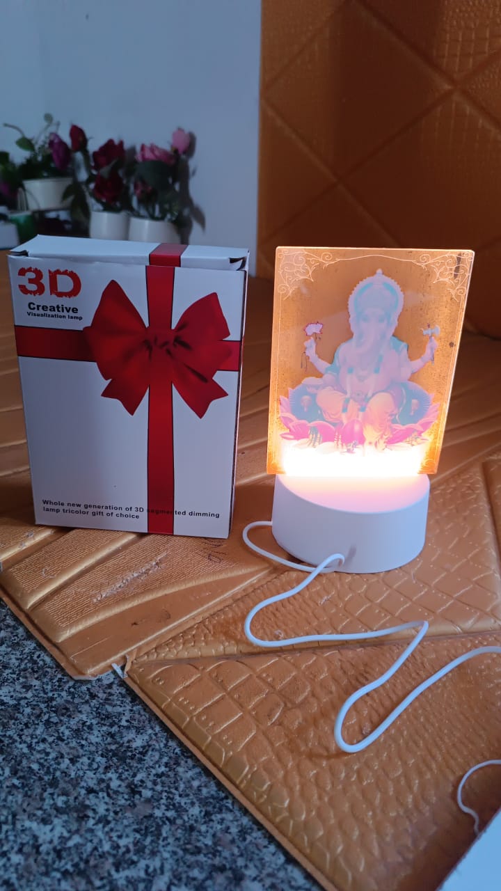 3D Lord Ganesh Frame