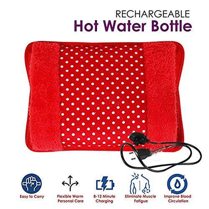 Soft velvet electric heat pack