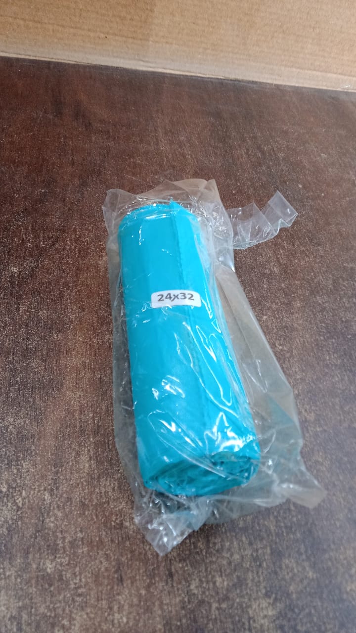 Bio-degradable Eco-Friendly Garbage Bags Rolls (24x32 inch, 1 Pc, Mix Color)