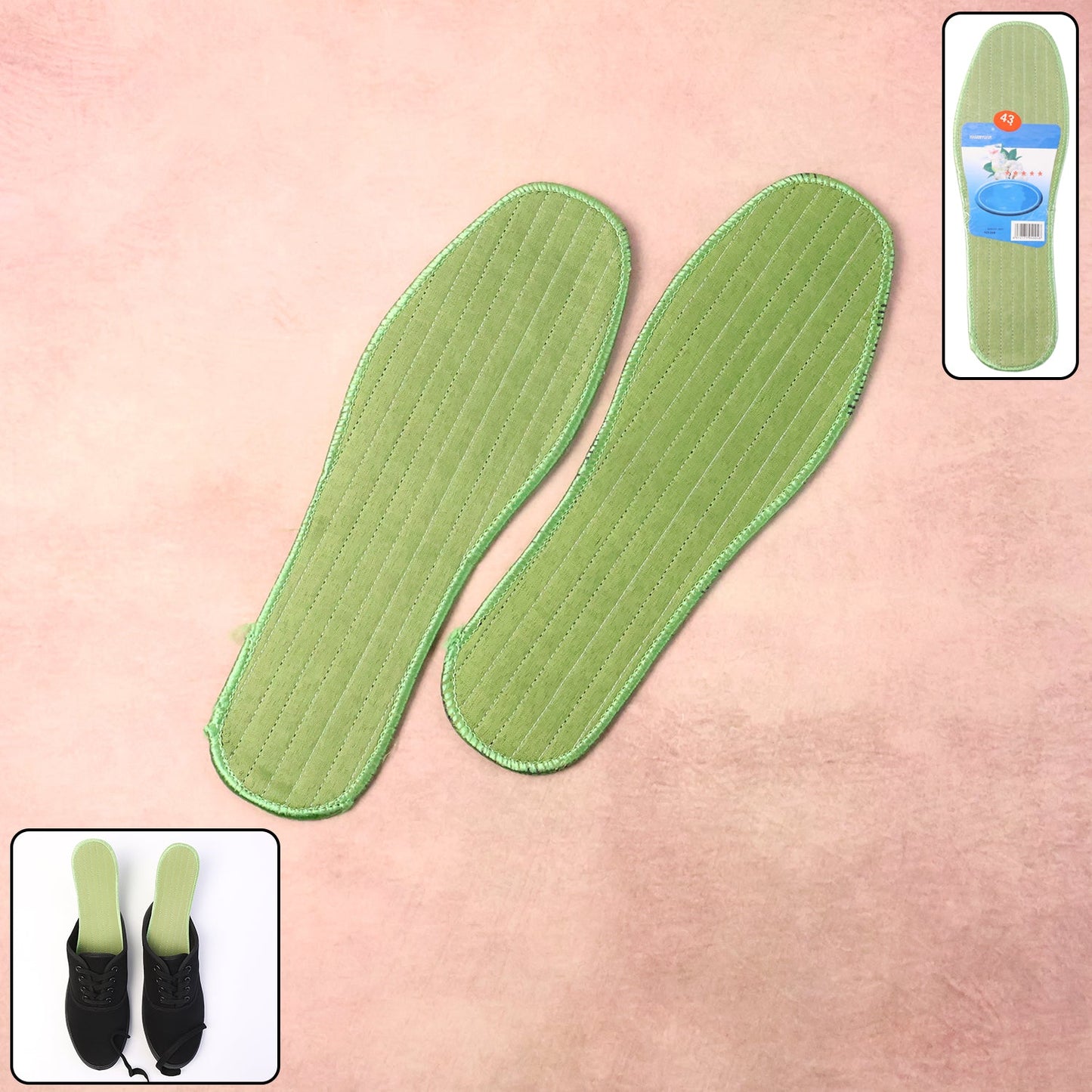 Comfort shoe insoles size 43