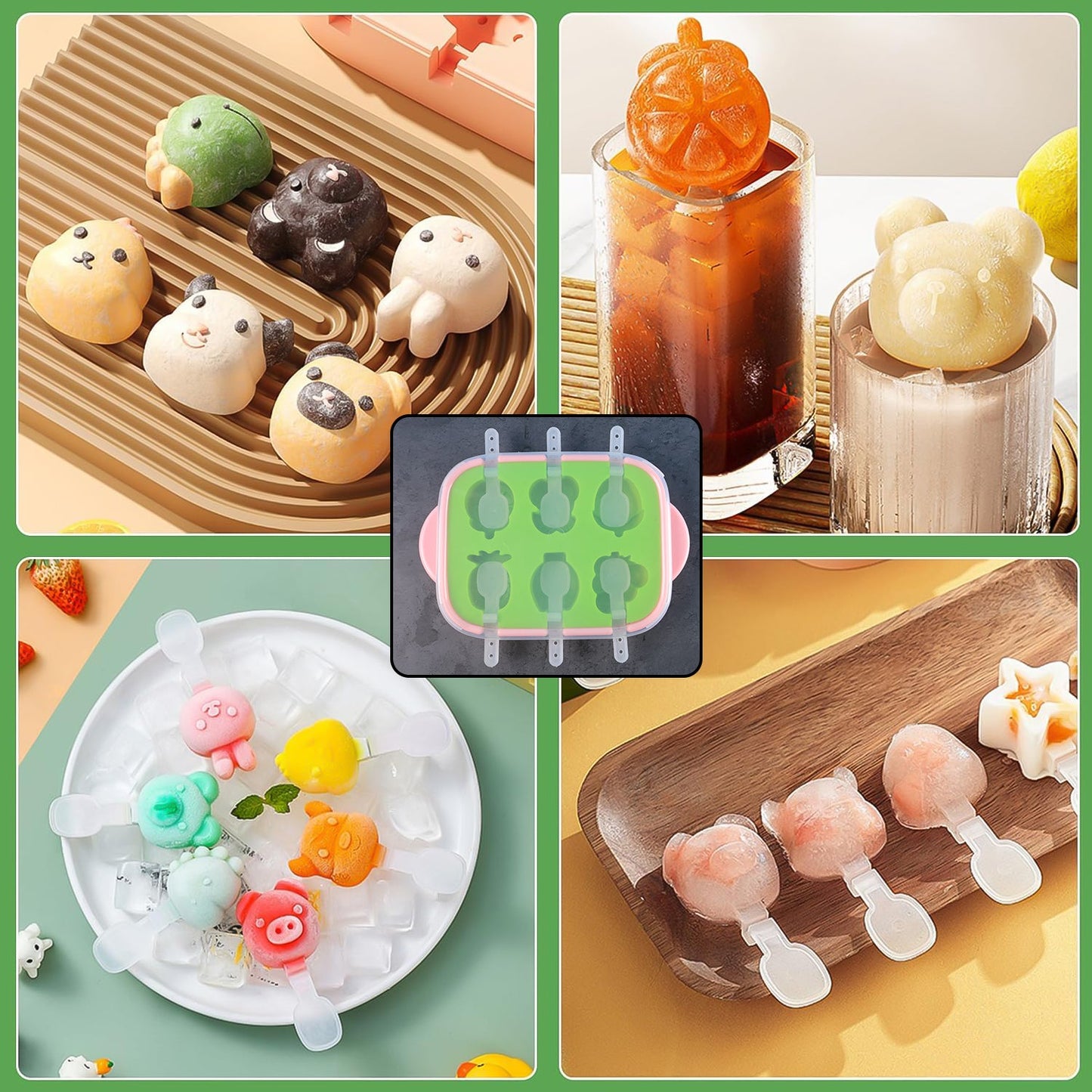  Ice Cream Bar Tray 
