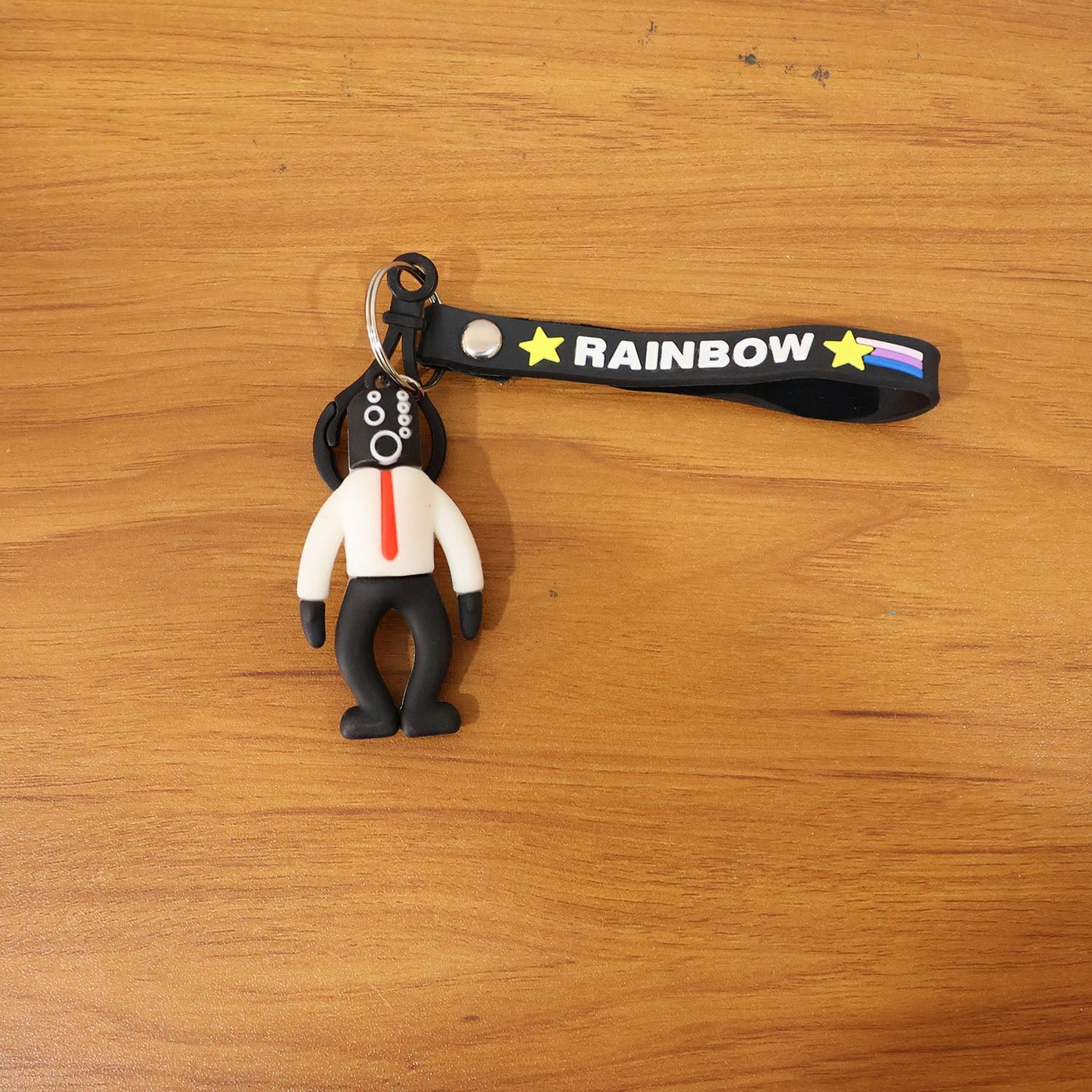 Stylish Cartoon Man Figure Keychain (1 Pc)