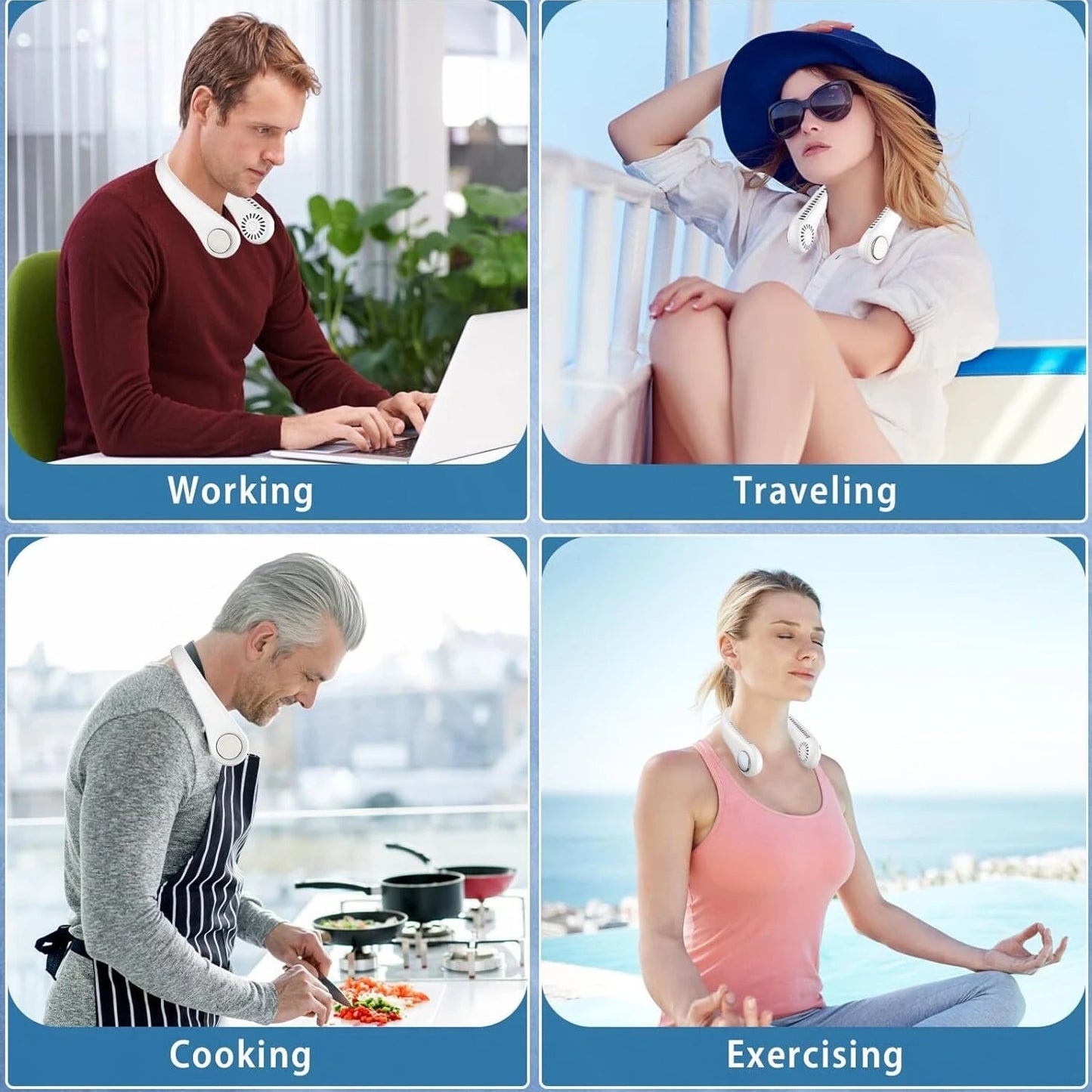 Portable Neck Fan