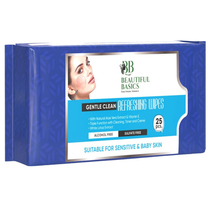 Refreshing Wet Wipes for Face