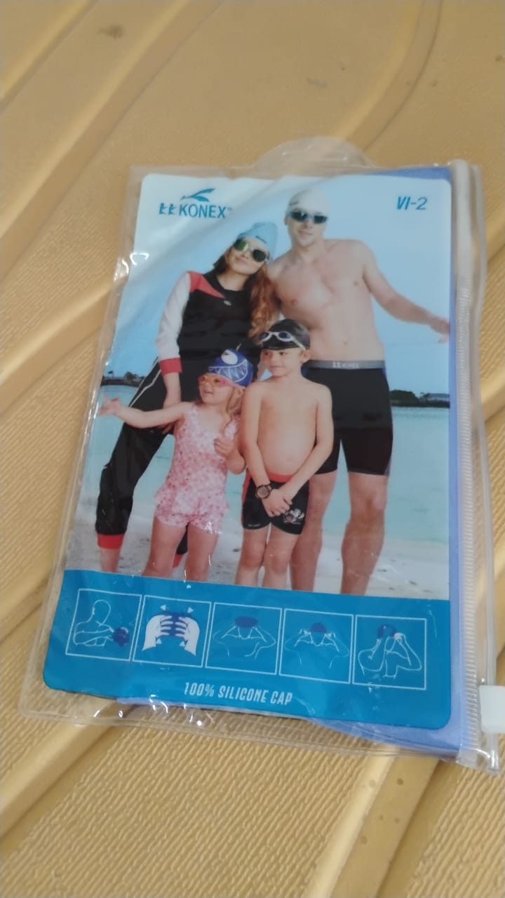 Konex Silicone Swimming Cap (1 Pc)