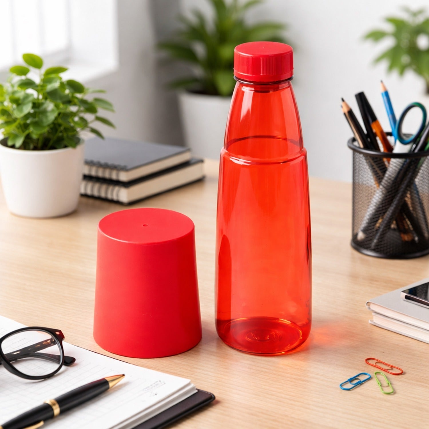 1000 ml plastic hydra flow reusable water bottle