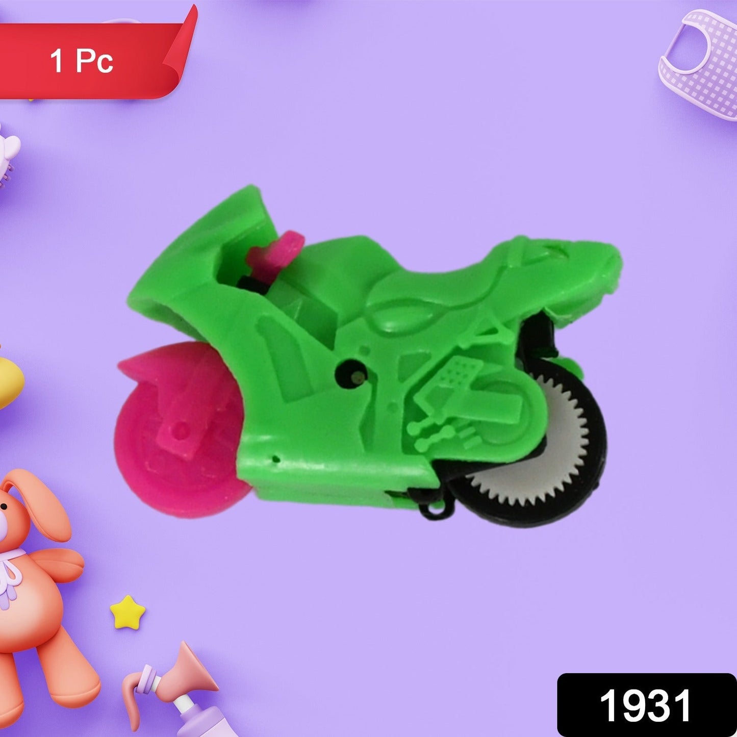 Pull Back Motorcycle Toys, Tiny Gift Latte Motorcycles Toy Kids Boys Age 3-8 Year Old
