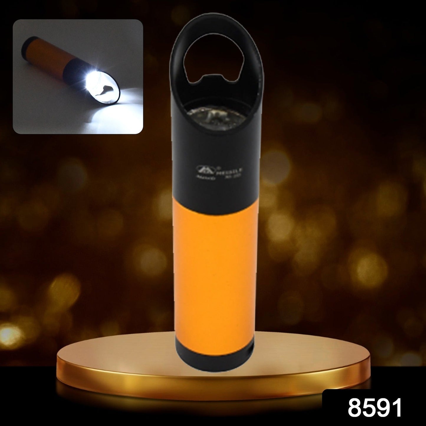 Portable Mini Torch 9 LED High Lumen Pen Flashlight Compact for Emergency (1 Pc)