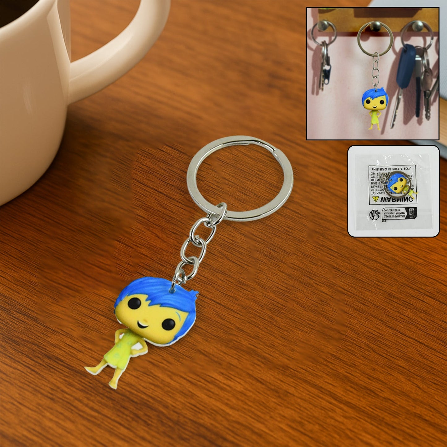 Anime Style Cute Character Keychain