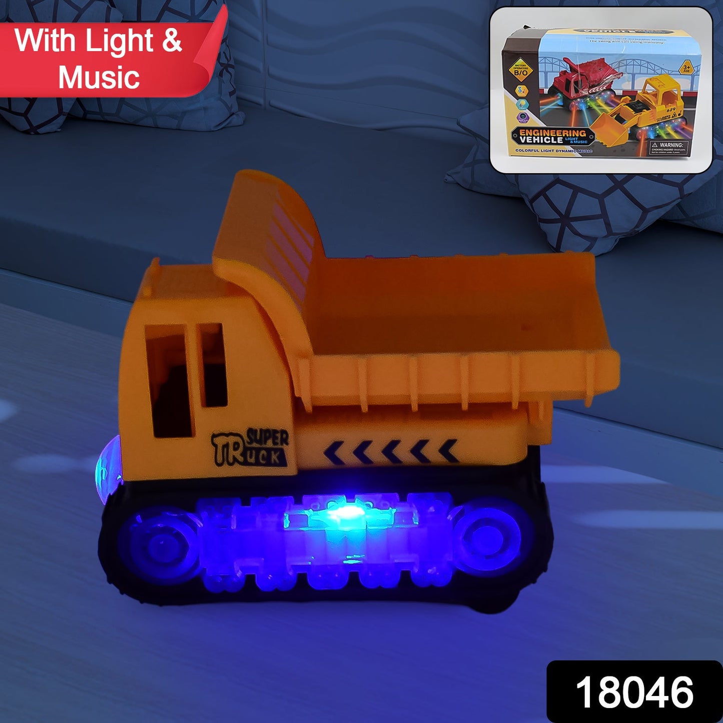 Engineering Vehicle Toys for Kids (1 Pc)