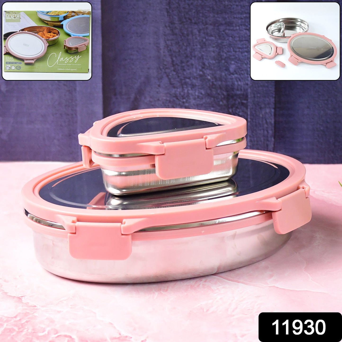Ganesh Classy Elite Tiffin Set