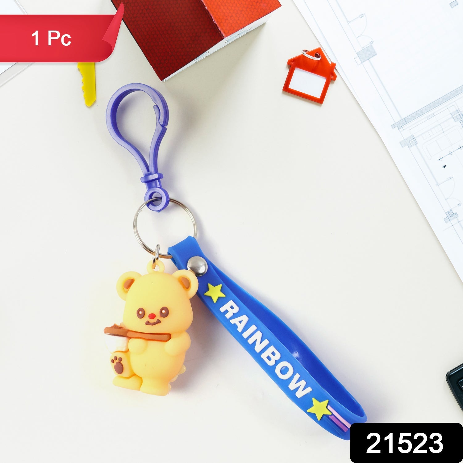 Cartoon Figure Key