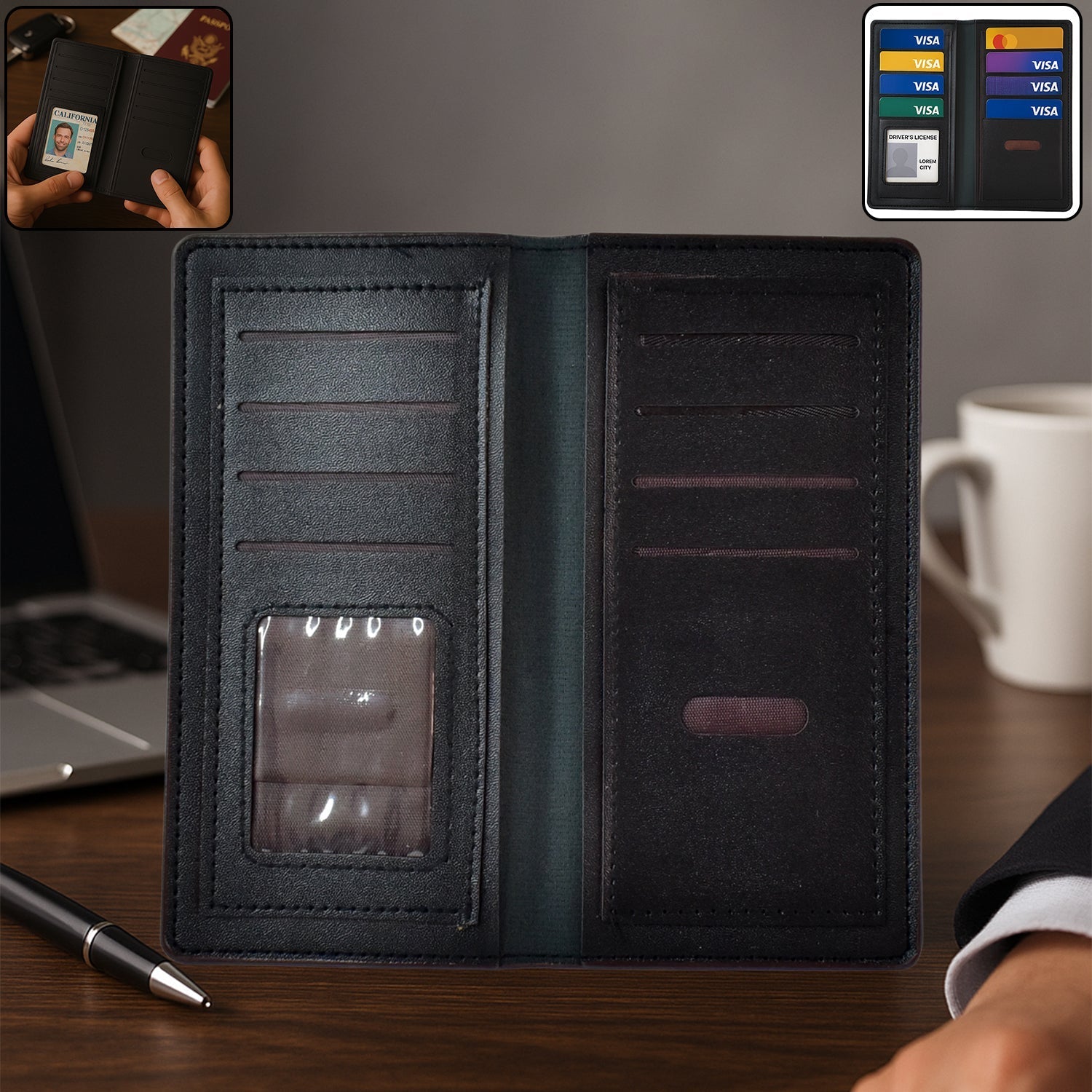 Professional Travel Organizer Wallet